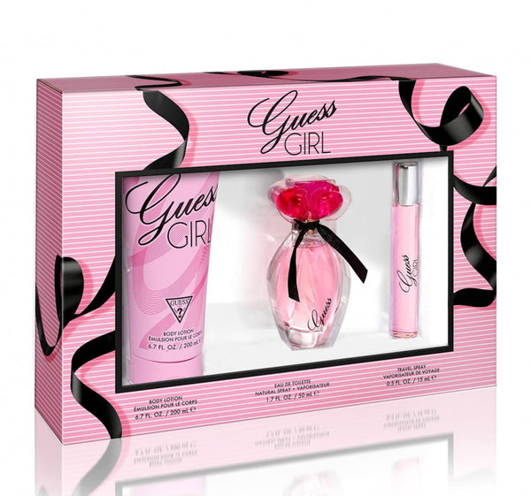 GUESS Girl EDT 100ml + 200ml BL + 15ml MINI Set